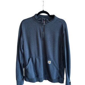 Carhartt Grey 1/4 Zip Sweater